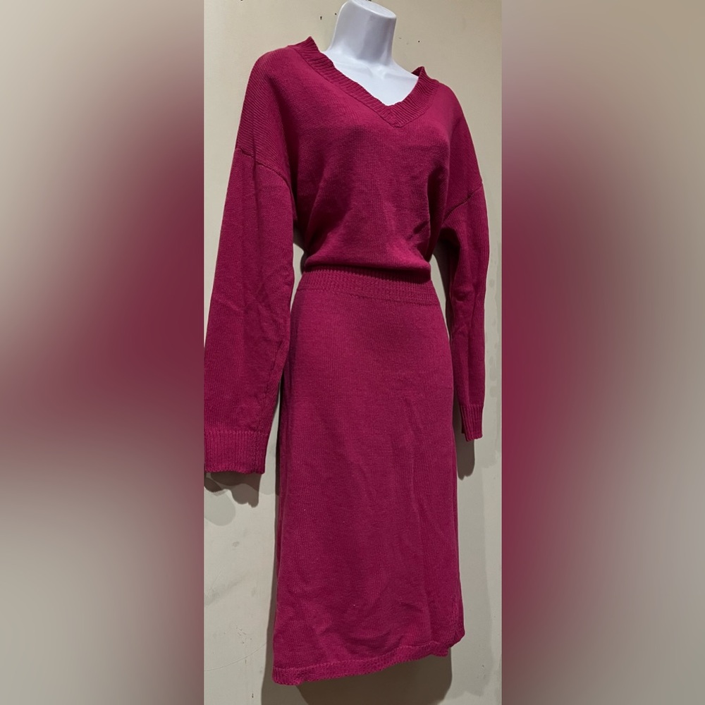 Fitted Sweater Dress